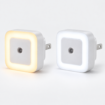 Dusk-to-Dawn Plug-In LED Night Lights – 6 Pack