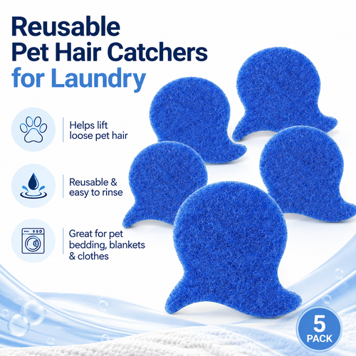 Reusable Pet Hair Catcher for Laundry