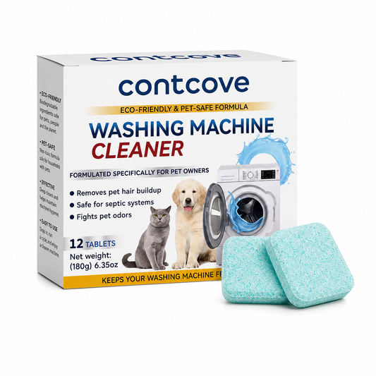 Contcove Washer Cleaner Tablets for Pet Homes