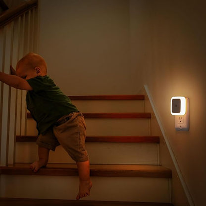 Dusk-to-Dawn Plug-In LED Night Lights – 6 Pack