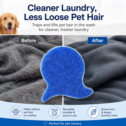 Reusable Pet Hair Catcher for Laundry