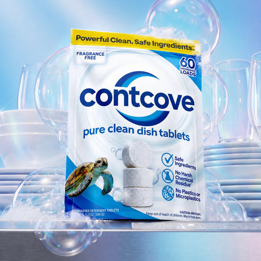 Contcove Dishwasher Detergent Tablets | Powerful Clean