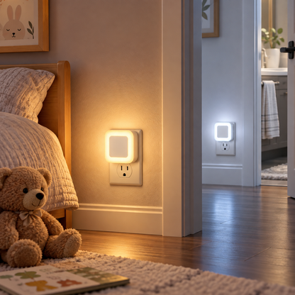 Dusk-to-Dawn Plug-In LED Night Lights – 6 Pack