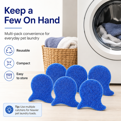 Reusable Pet Hair Catcher for Laundry